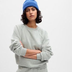 GAP Vintage Soft Raglan Fleece Sweatshirt(NWT) Size M